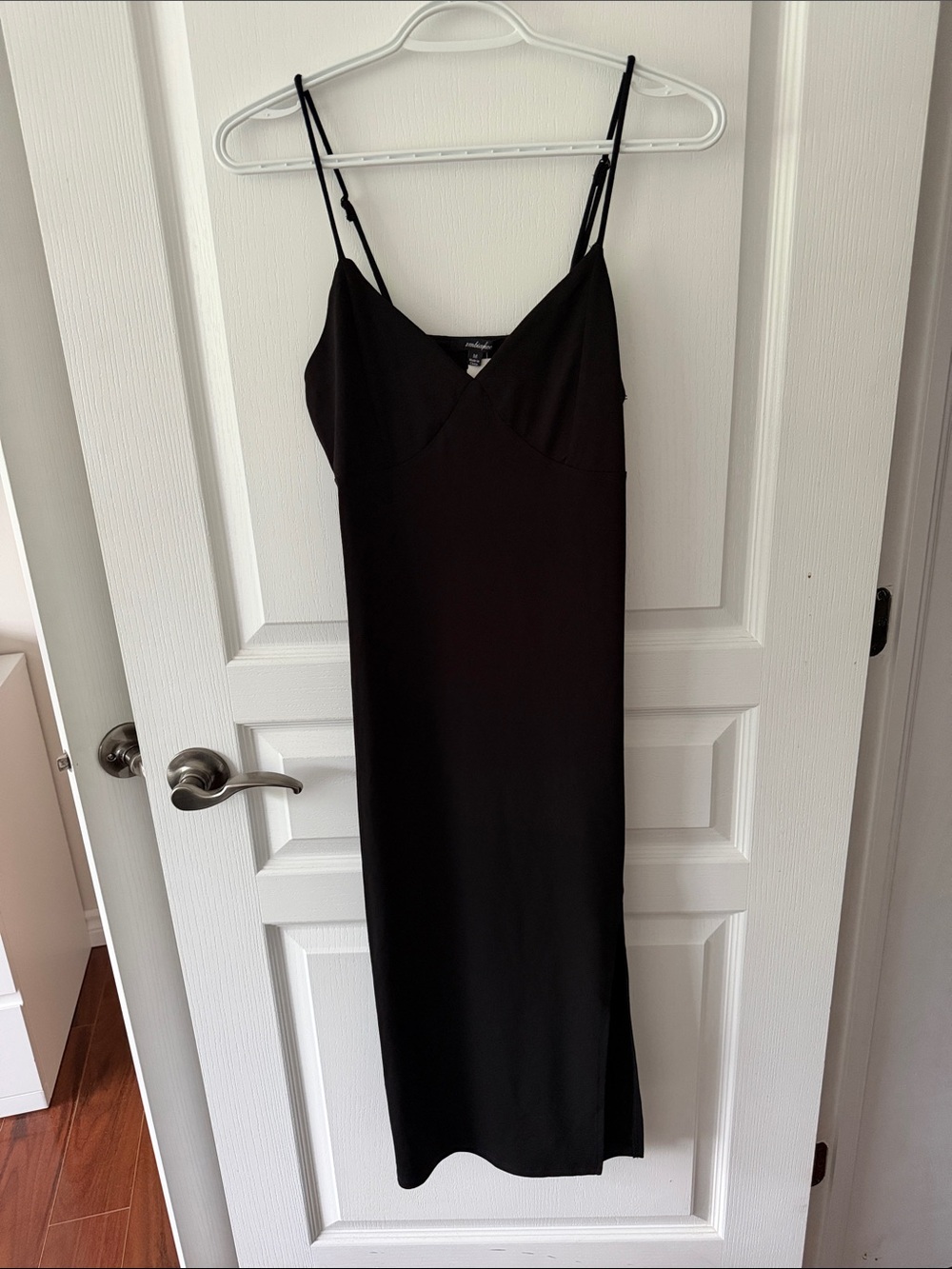 Classic Black Slip Dress from envy